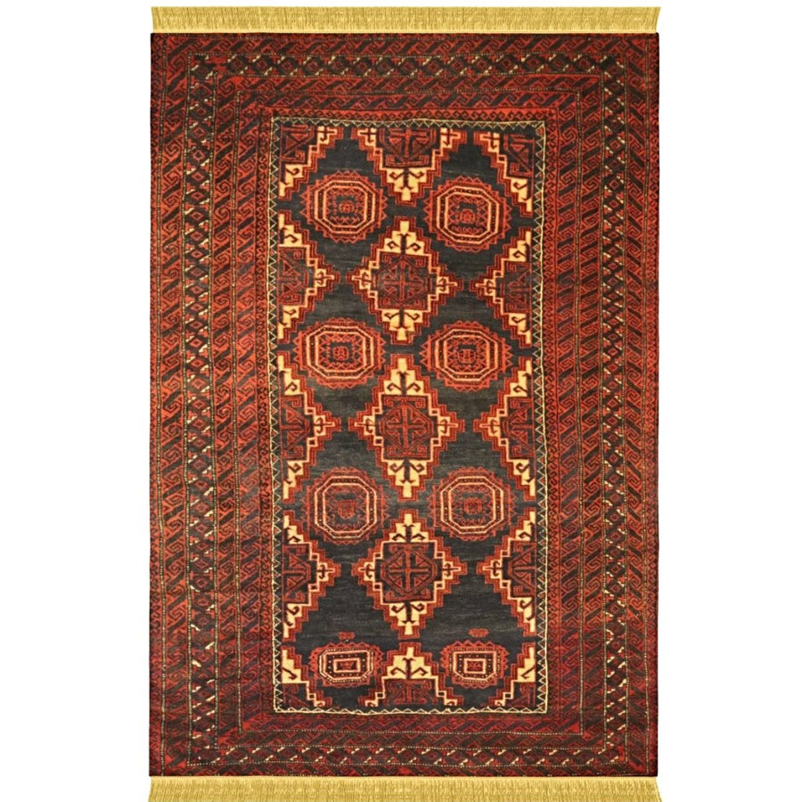 Tribal - 3.11 x 6.3 - Hirati Handmade Carpet - Imam Carpets - Online Shop