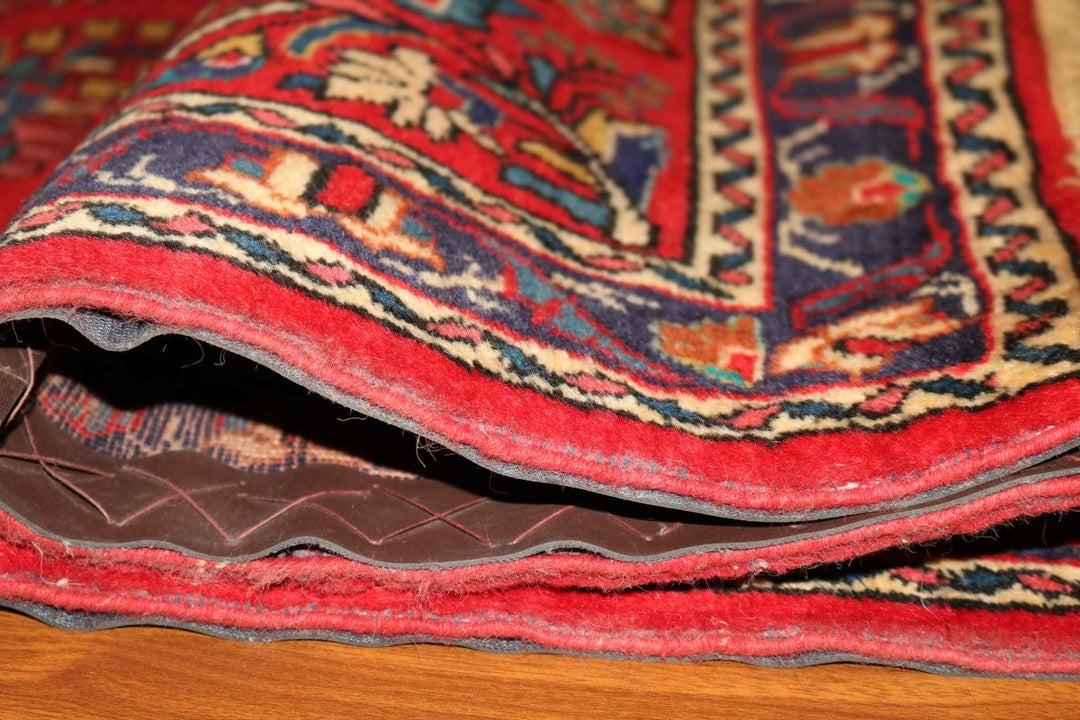 Tribal - 3.3 x 5.2 - Mashadi Persian Handmade Carpet - Imam Carpets - Online Shop
