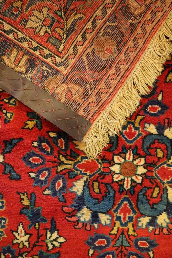 Tribal - 3.3 x 5.2 - Mashadi Persian Handmade Carpet - Imam Carpets - Online Shop