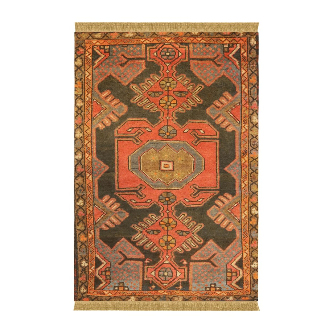Tribal - 3.4 x 5.7 - Hamadan Handmade Carpet - Imam Carpets - Online Shop