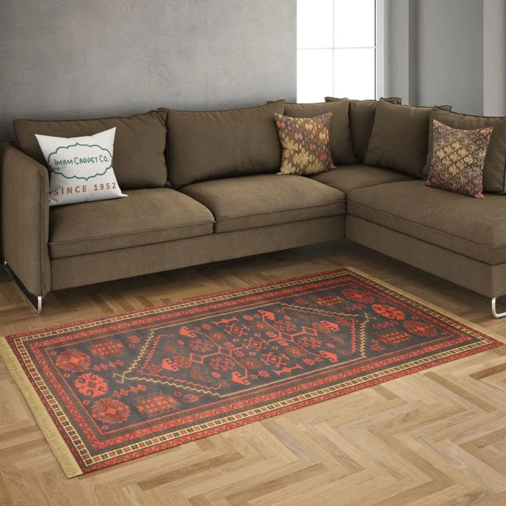 Tribal - 3.6 x 6.4 - Baluchi Handmade Carpet - Imam Carpets - Online Shop