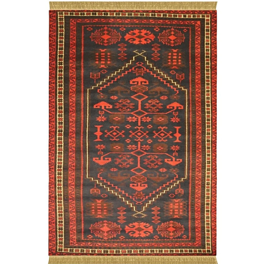 Tribal - 3.6 x 6.4 - Baluchi Handmade Carpet - Imam Carpets - Online Shop