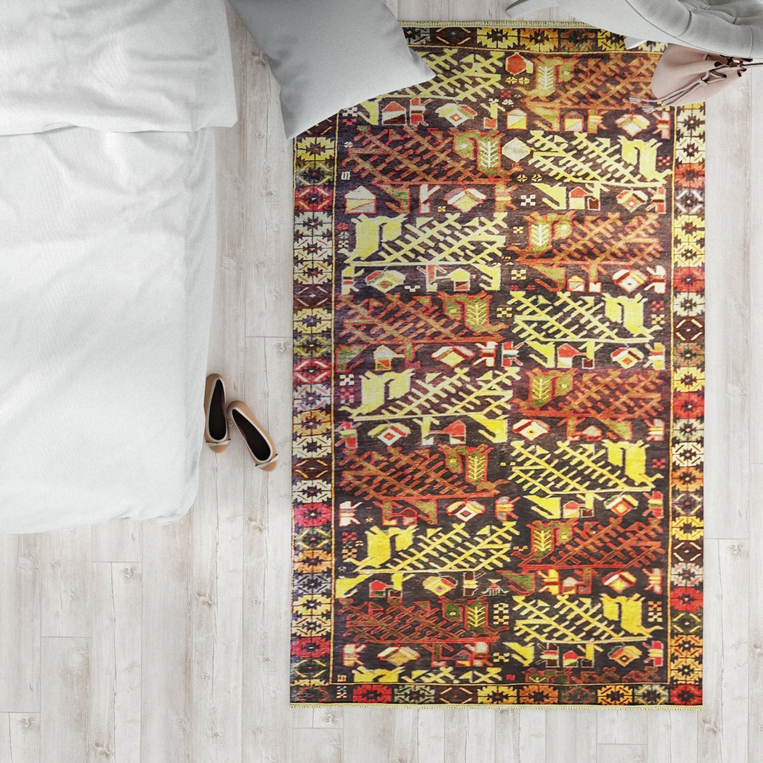 Tribal - 3.8 x 6.2 - Baluchi Handmade Carpet - Imam Carpets - Online Shop