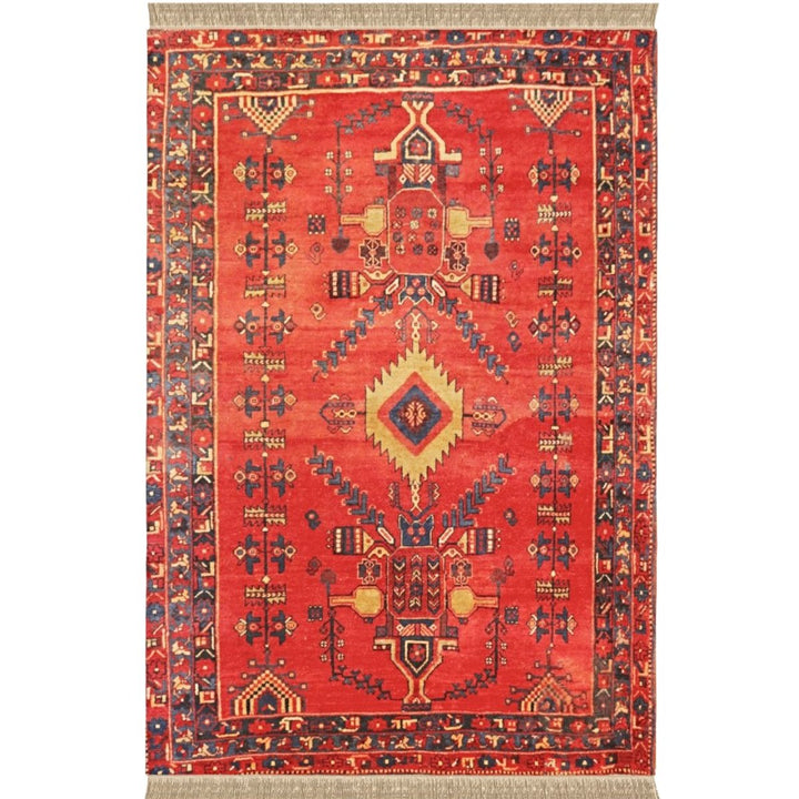 Tribal - 4.11 x 6.2 - Abshari Handmade Carpet - Imam Carpets - Online Shop
