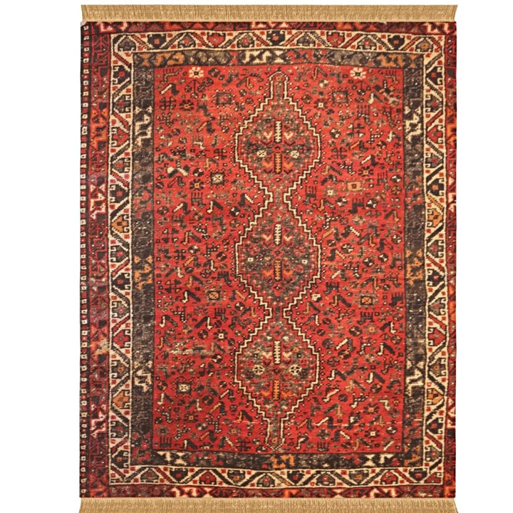Tribal - 5.2 x 6.7 - Ghashgayi Handmade Carpet - Imam Carpets - Online Shop