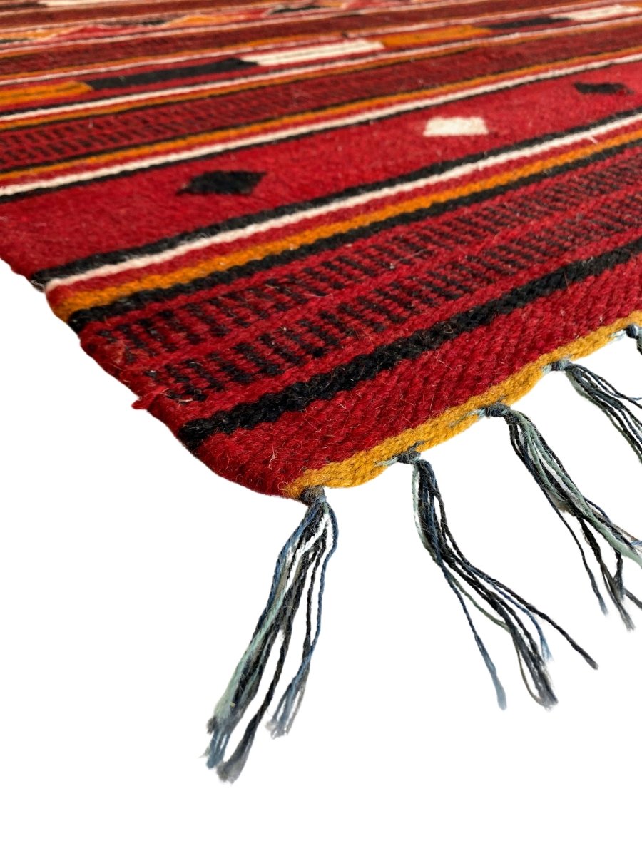 Tribal Dhurrie - Size: 6.3 x 4.11 - Imam Carpet Co. Home